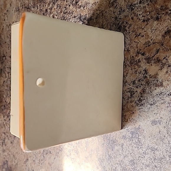 Antique Salt Cellar Basketweave Floarl Wall Mount Salt Cellar Made In Japan - Picture 3 of 7